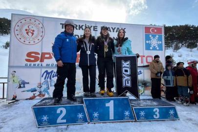 Snowboard Türkiye Şampiyonası’na Kayseri damgası