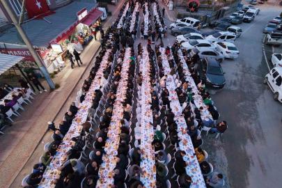 Soğuk hava geleneğe engel olmadı