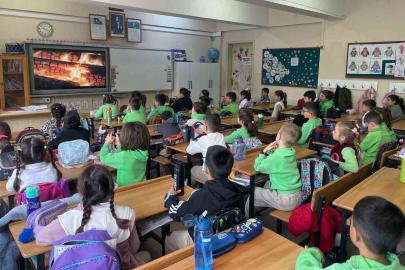 Söke’de miniklere "Yeşil Vatan" bilinci aşılanıyor