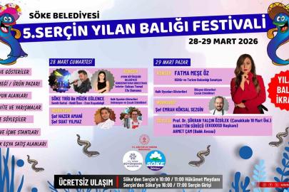 Söke’de Yılan Balığı Festivali coşkusu başlıyor