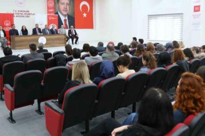 Sosyal hizmet çalışanları bayram tatili sonrası ilk mesaide buluştu