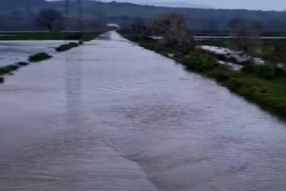 Susurluk Çayı’nda sular yükseldi