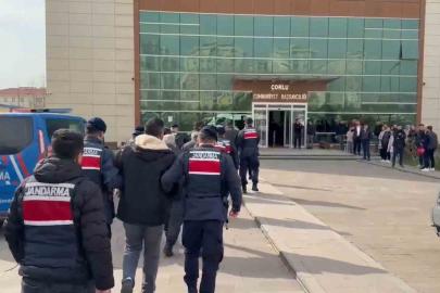 Tekirdağ merkezli tefecilik operasyonu: 10 adrese operasyon