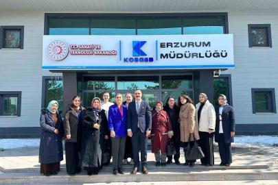 TOBB Erzurum kadın girişimciler kurulu icra toplantısı KOSGEB’te yapıldı