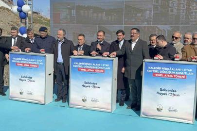 Tokat’ta kentsel dönüşümün temelleri atıldı