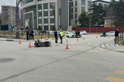 Tokat’ta motosikletle otomobil çarpıştı: 2 ağır yaralı