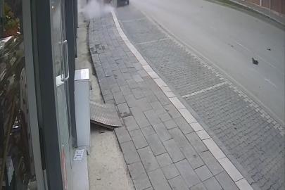 Tokat’ta otomobil markete girdi: 2 yaralı