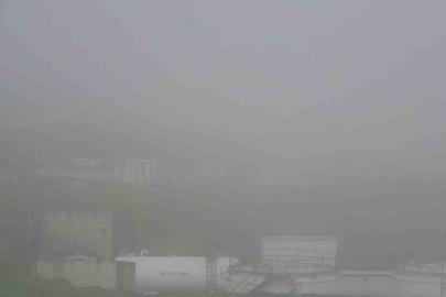 Trabzon’da hava ulaşımına sis engeli