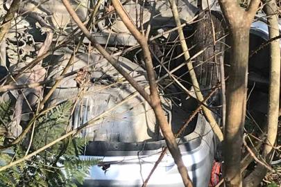 Trabzon’da trafik kazası: 2 yaralı