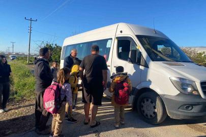 Traktör kasalarında eğitim yolculuğunda mutlu son