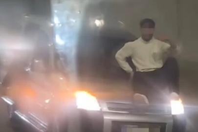 Tünelde müzik açıp araçtan inerek dans eden sürücüye 180 bin TL ceza