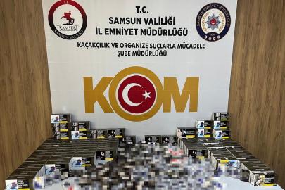 Tütün operasyonunda 22 bin doldurulmuş makaron ele geçirildi