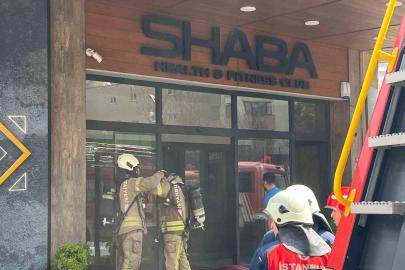 Üsküdar’da spor salonunda yangın paniği: 1 kişi dumandan etkilendi