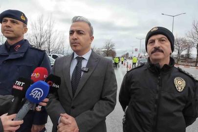 Vali Çiçek: "Bayramda vatandaşımızın huzuru için sahadayız"