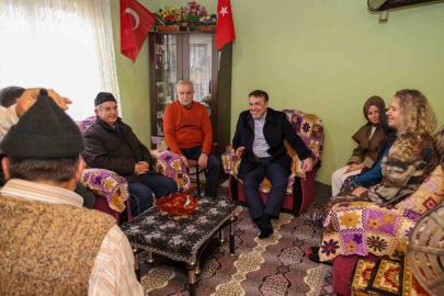 Vali Sözer’den şehit ailesine bayram ziyareti