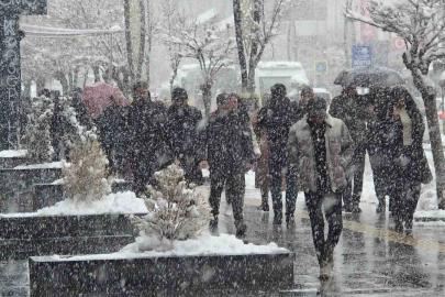 Van’da kar yağışı ve sis etkili oluyor