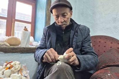 Yarım asırlık lületaşı ustası emekli oldu ama mesleğinden kopamadı