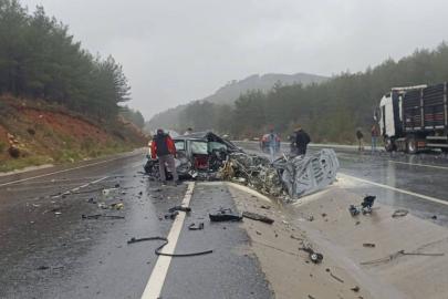 Yatağan-Milas Karayolu’nda kaza: 3 yaralı