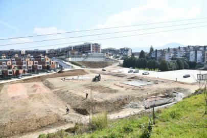 Yeşilyurt Millet Bahçesi’nde çalışmalar sürüyor