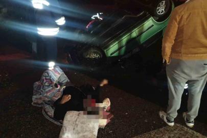 Yozgat’ta meydana gelen kazada 2 kişi yaralandı