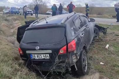 Yozgat’ta trafik kazası: 3 yaralı