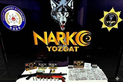 Yozgat’ta yüzlerce uyuşturucu hap ele geçirildi