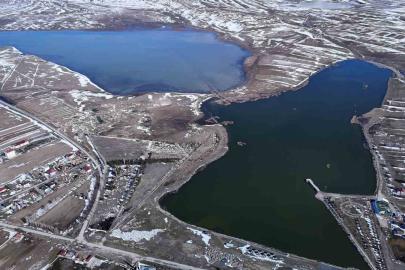 Yüzlerce balık telef olmuştu, o göl yeniden doldu