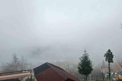 Zonguldak’ta sis etkili oldu