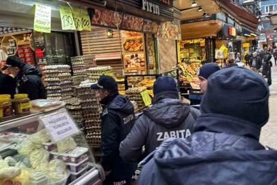 Zonguldak’ta zabıtadan ’kaldırım işgali’ denetimi