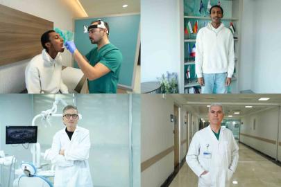 10 saat süren ameliyatla bacak kemiğinden yeniden çene yapıldı