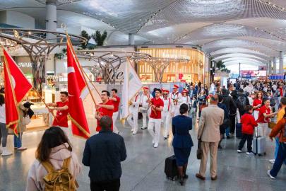 23 Nisan Ulusal Egemenlik ve Çocuk Bayramı, İstanbul Havalimanı’nda coşkuyla kutlandı