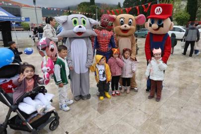 23 Nisan’da Muğla çocukların neşesiyle renklendi