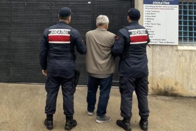34,5 yıl hapisle aranan şahıs jandarmadan kaçamadı