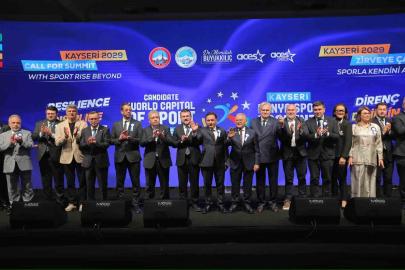 ACES Yönetim Kurulu Başkanı Lupatelli: "2029 Dünya Spor Başkenti yüzde 99.5 Kayseri olacak"