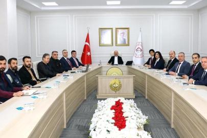 Adıyaman’da haftalık koordinasyon toplantısı düzenlendi