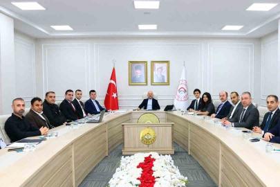 Adıyaman’da haftalık koordinasyon toplantısı gerçekleştirildi