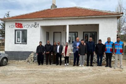 Ağaçören ilçesinin 21 kilometrelik içme suyu hattı yenilendi