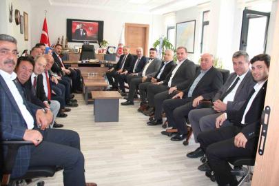 AK Parti heyetinden Karaveli’ye ziyaret