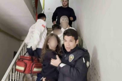 Aksaray’da 5 katlı apartmanda yangın paniği, bina tahliye edildi