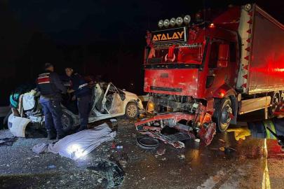 Annenin çocuklarını korumaya çalışırken hayatını kaybettiği kazada kamyon sürücüsü adli kontrolle serbest