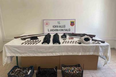 Antalya ve Konya’da jandarmadan silah kaçakçılığı operasyonu