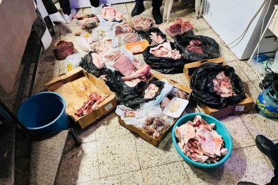 Antalya’da kasap dükkanında mide bulandıran görüntü: Zabıtalar gözlerine inanamadı