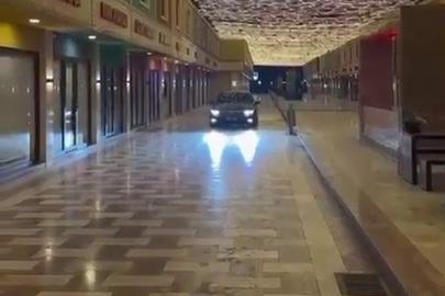 Araç trafiğine kapalı çarşıda çekilen 7 saniyelik video 30 bin TL’ye patladı