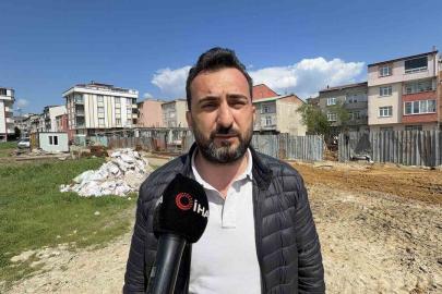 Arnavutköy’de şantiyeye kaçak moloz dökümü