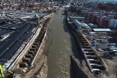 Asi Nehri’nde çalışmalar sürüyor