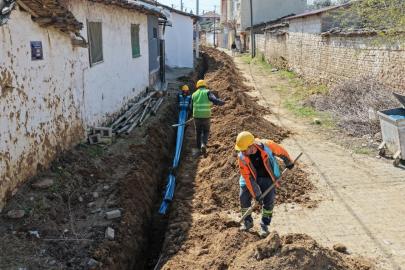 Aydın Büyükşehir Belediyesi’nden Köşk’te altyapı yatırımı