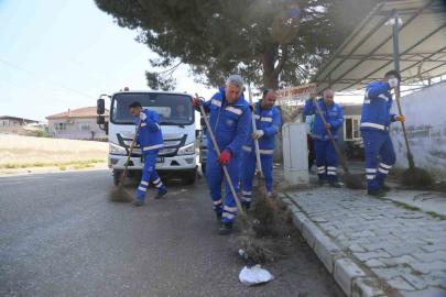 Aydın Büyükşehir’den Acarlar’da çevre düzenleme ve bakım çalışması