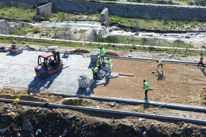 Aydın Büyükşehir’den Buharkent’te yol yapım çalışması