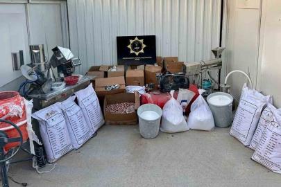 Aydın polisinden zehir üretimine ağır darbe: 271 kilo 860 gram ham madde ele geçirildi