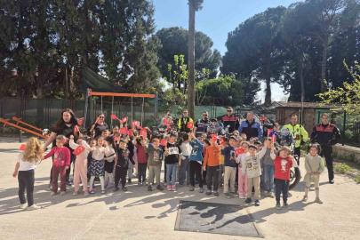 Aydın’da polislerden öğrencilere bilgilendirme